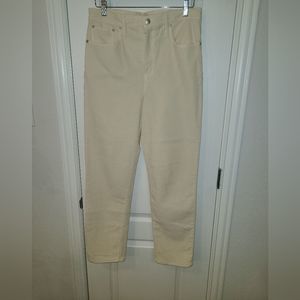 Madewell classic straight corduroy jeans sz 29T